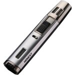 Briquet tempête à 2 jets avec flamme et flamme réglable - briquet rechargeable au gaz butane - longue ... Briquet tempête à 2 jets avec flamme et flamme réglable - briquet rechargeable au gaz butane - longue ...