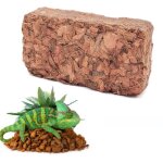 Briquettes de substrat de noix de coco biococo husk 500 g non emball�es pour terrarium