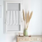 Brise bise brod motif phare gris 90x120 cm
