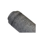 Maillestore - brise - vue 85% - gris clair - 130gr / m - boutonnires gris clair 1. 50m x 5m