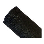 Maillestore - brise - vue 90% - noir - 185gr / m - boutonnires noir 1. 2m x 50m