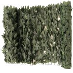 Brise - vue de balcon hhg - 586, brise - vue pour balcon, terrasse, cl�ture, 100x300 cm feuillage