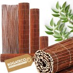 Brise - vue osier bogateco 120x300 cm jardin balcon terrasse