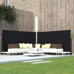 Brise - vue r�tractable 3 x 1, 6 / 1, 8m store lat�ral ext�rieur avec poign�e lat�ral �cran d'intimit� ...