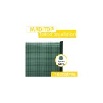 Cloture&jardin - brise - vue toile vert - jarditop - 1, 5mx10m Cloture&jardin - brise - vue toile vert - jarditop - 1, 5mx10m