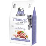Brit - care grain - free sterilized weight control - nourriture sche pour chats - 2 kg