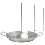 Brochette verticale en acier inoxydable pour barbecue, brochette verticale pour barbecue brochette verticale ...