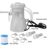 Bromol - pompe de filtration de piscine 530gal pour piscine hors sol piscine  cadre simple