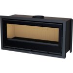 Bronpi - insert à bois canalisable raccordable cairo 110 15 kw foyer en vermiculite - avec kit ventilation ... Bronpi - insert à bois canalisable raccordable cairo 110 15 kw foyer en vermiculite - avec kit ventilation ...
