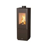 Bronpi - pole  bois raccordable bombay - f 8 kw avec kit air
