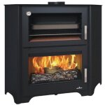 Bronpi - pole  bois raccordable avec four murano - r 14 kw avec kit air - sans kit four inox - avec ...