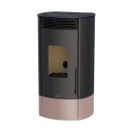 Bronpi - pole  granuls tanche option canalisable mila 10. 3 kw foyer en vermiculite - nude - avec ...