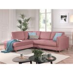 Lisa design - brooke - canapé d'angle gauche - convertible - 5 places - en velours Lisa design - brooke - canapé d'angle gauche - convertible - 5 places - en velours