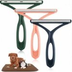 Brosse anti poils animaux chat chien, brosse ramasse enl�ve poils portable r�utilisable autonettoyant ...