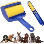 Brosse anti poils animaux chat chien, rouleau pour poils animaux, brosse ramasse enl�ve poils de voyage ...