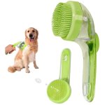 Brosse de bain pour chien - brosse � savon pour chien �trille douce d�m�loir pour chiots chats chevaux ...