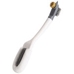 Brosse � chaussures multifonctionnelle (1 pi�ce) - manche et poils doux - pour nettoyer les chaussures ...