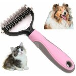 Brosse chien brosse chat, poil d�m�lant peigne � �trille pour chiens et chats � poils moyens � longs, ...