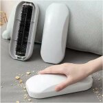 Brosse  dbris, ramasse miettes de table manuel blanche, ramasse miette de 20 cm, fort pouvoir de nettoyage, ...