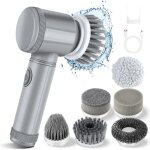 Brosse �lectrique de nettoyage, nettoyeur polyvalent pour cuisine et salle de bain, brosse �lectrique ...