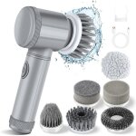 Brosse �lectrique rotative - brosse pour douche, brosse �lectrique pour salle de bain, pour nettoyer ...