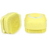 Brosse exfoliante et exfoliante en silicone avec distributeur de savon. À utiliser sous bain de luffa ... Brosse exfoliante et exfoliante en silicone avec distributeur de savon. À utiliser sous bain de luffa ...