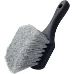 Brosse pour jantes et pneus de voiture, brosse de lavage � poils doux, nettoie les pneus et �limine la ...