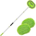 Brosse lavage voiture nettoyage � manche long kit de vadrouille, microfibre balai pinceau ?pour v�hicule ...