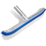 Brosse de mur et de carrelage de piscine, 45, 72 cm t�te de brosse de nettoyage arri�re en aluminium ...