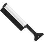 Brosse a neige, balai a neige deneigement telescopique outil de degivrage de vitre de voiture de raclette ...