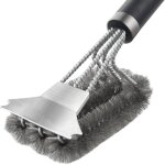 Brosse de nettoyage grattoir pour plancha, grattoir plancha pour plaque inox grattoir plancha professionnel ...