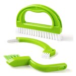 Brosse nettoyage joint carrelage, brosse salle de bain 3 en 1 pour cuisine douche plancher dolaso