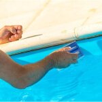 Brosses de nettoyage pour piscine - �ponge - brosse � algues - convient pour nettoyer la salet� et la ...