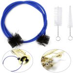 Brosses de nettoyage de trompette, kit de nettoyage de trombone, trompette kit de nettoyage de l'embouchure, ...