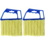 Brosses de nettoyage en verre bleu, brosse de d�poussi�rage pour sorties de climatisation, brosse de ...