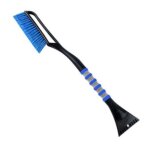 Brosse de nettoyage de voiture 2en1 fouet grattoir � glace grattoir � glace amovible brosse � feuilles ...