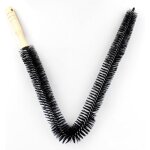 Brosse radiateur longue plumeau poils longs et fins flexible pour nettoyer rfrigrateur machine  laver ...