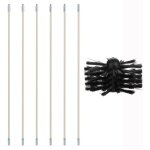 Brosse de ramonage, kit de nettoyage pour po�les � bois et � granul�s comprenant 9 tuyaux en nylon, 1 ...