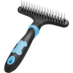 Brosse  rteau pour sous - poil de chien pour brosse  poils courts ou longs peigne d'pilation peigne ...