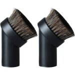 Brosse ronde aspirateur 2 pcs universal remplacement ronde cheveux cheveux poussi�re brosse t�te aspiration ...