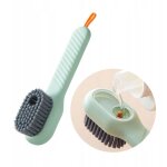 Brosse pour nettoyer les surfaces avec un distributeur de liquide r�capant pour chaussures