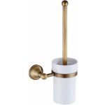 Brosse de toilette en laiton antique ensemble de porte - brosse avec un tasse en ceramique