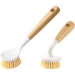 Brosse � vaisselle avec manche, brosse � r�curer � manche long et court, brosse � vaisselle naturelle ...