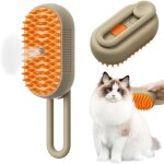 Brosse � vapeur 3 en 1 pour chat et chien, peigne d'�pilation des poils d'animaux, r�duit la perte de ...
