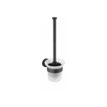 Brosse wc murale bosio black, brosse wc suspendue, brosse wc noire, acier inox, 10x35x14 cm, noir mat ... Brosse wc murale bosio black, brosse wc suspendue, brosse wc noire, acier inox, 10x35x14 cm, noir mat ...
