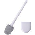 Brosse wc murale en silicone, anti - roulis et anti - goutte, id�ale pour les caravanes et camping - ...