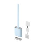 Brosse wc silicone, brosse toilettes wc suspendu en silicone, ensemble de balayette wc  schage rapide ...