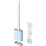 Brosse wc silicone, brosse toilettes wc suspendu en silicone, ensemble de balayette wc à séchage rapide ... Brosse wc silicone, brosse toilettes wc suspendu en silicone, ensemble de balayette wc à séchage rapide ...