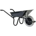 Brouette aktiv premium 100 l haemmerlin caisse peinte noire, roue increvable 305000106 Brouette aktiv premium 100 l haemmerlin caisse peinte noire, roue increvable 305000106