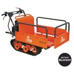 St pierre du champ - brouette thermique essence 196cc, benne extensible, charge 300kg St pierre du champ - brouette thermique essence 196cc, benne extensible, charge 300kg